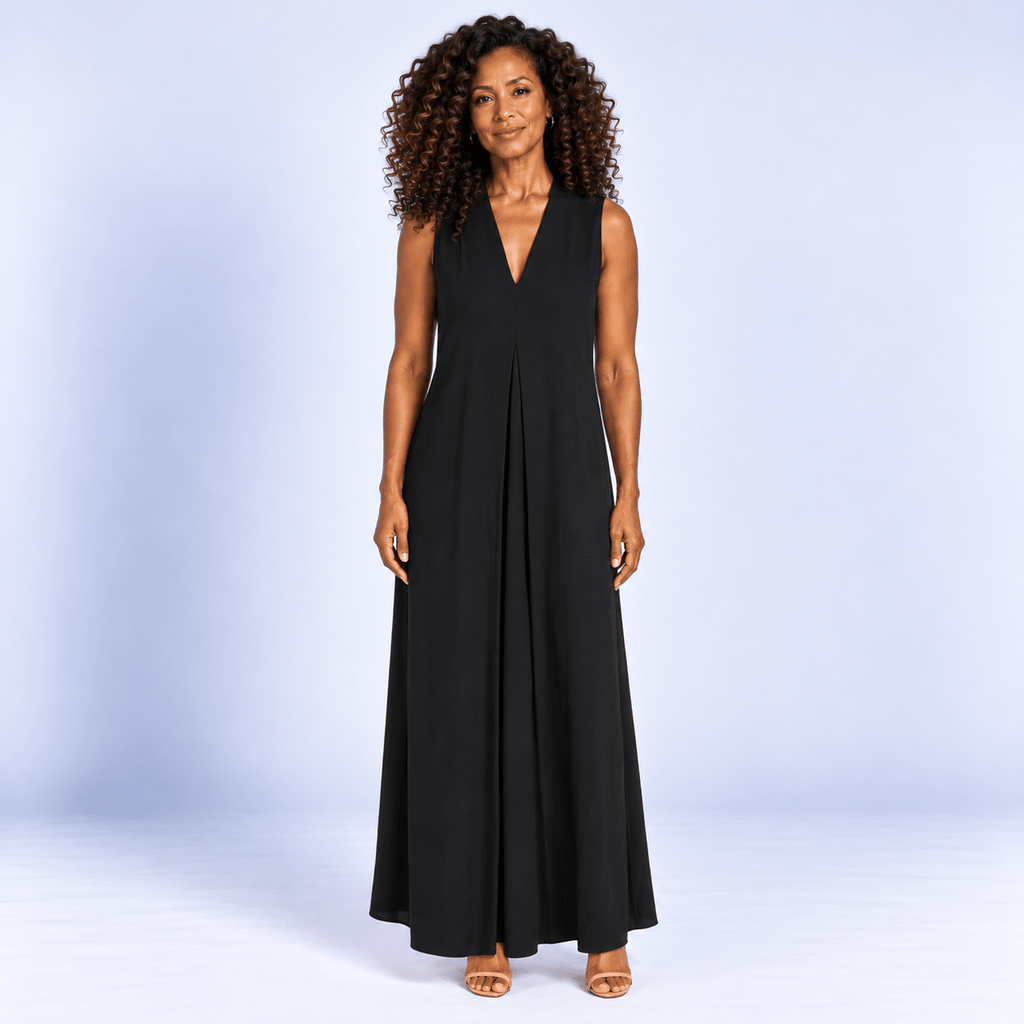 Flowing Long Dress Women's Lightweight Breathable