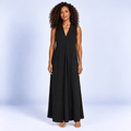 Flowing Long Dress Women's Lightweight Breathable