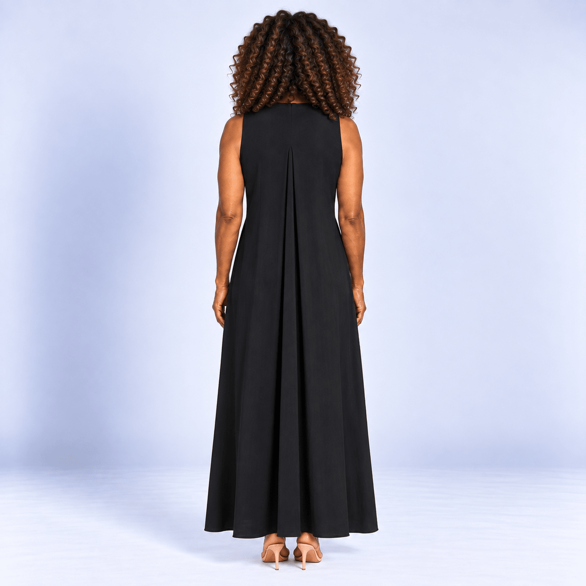 Flowing Long Dress Women's Lightweight Breathable