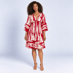 Flowing Summer Dress Women's Lightweight Flared Hem