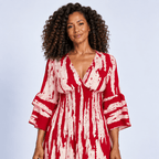 Flowing Summer Dress Women's Lightweight Flared Hem