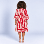 Flowing Summer Dress Women's Lightweight Flared Hem